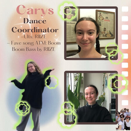 Carys - Dance Coordinator