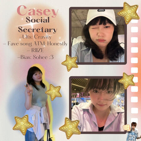 Casey - Social Secretary